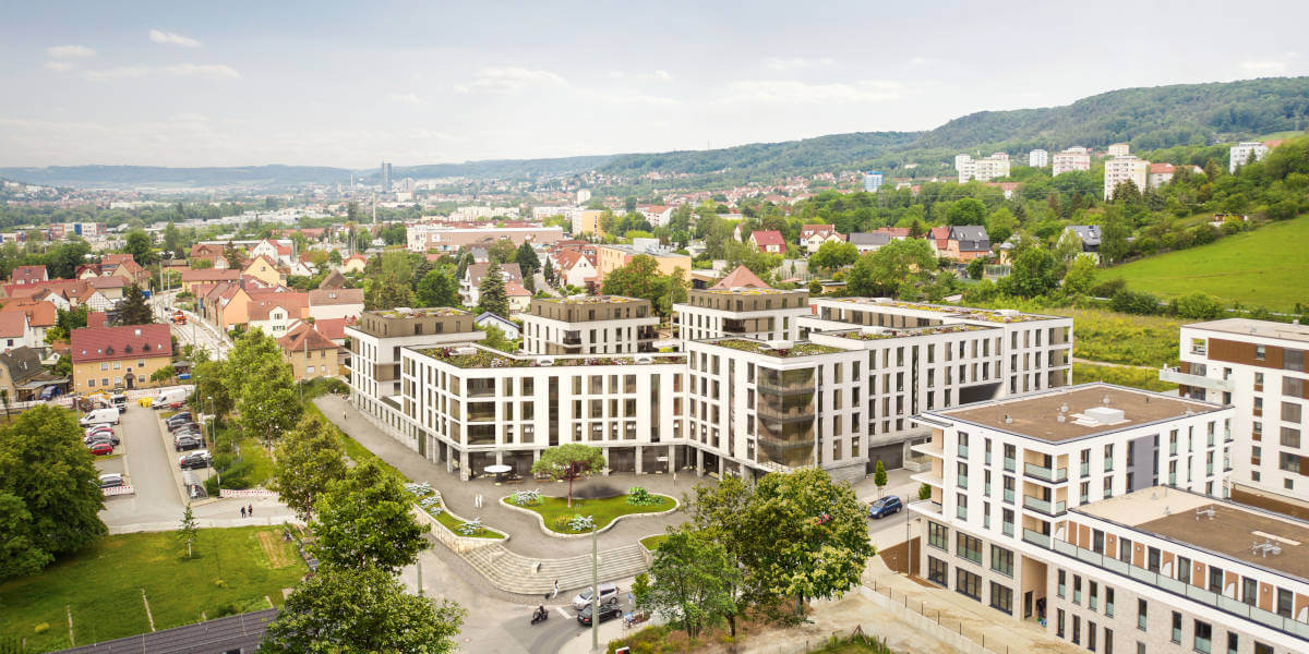 Wohnen am Mönchsberg QUARTERBACK in Jena