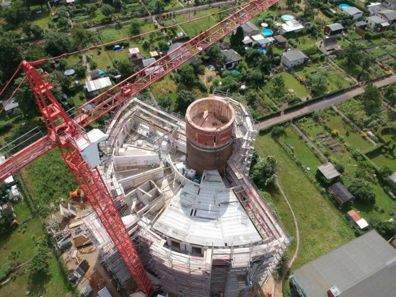 Delitzscher Wasserturm wird Boardinghouse
