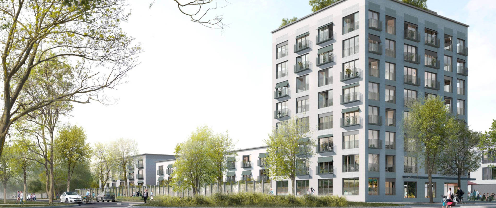 Thermengarten Erding Wohnquartier QUARTERBACK