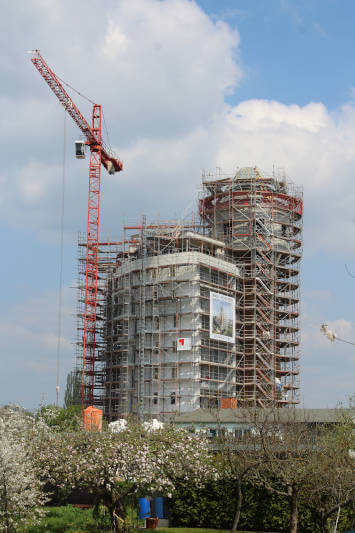 Rohbau Wasserturm Delitzsch
