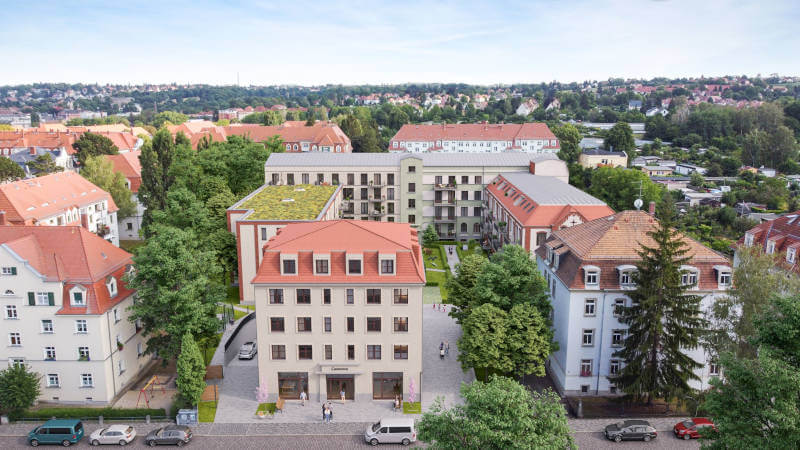 Annenquartier in Dresden Löbtau-Süd