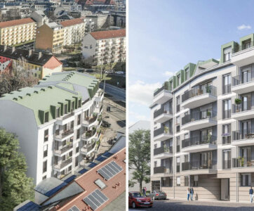 Wohnkomplex Westside Living in Leipzig