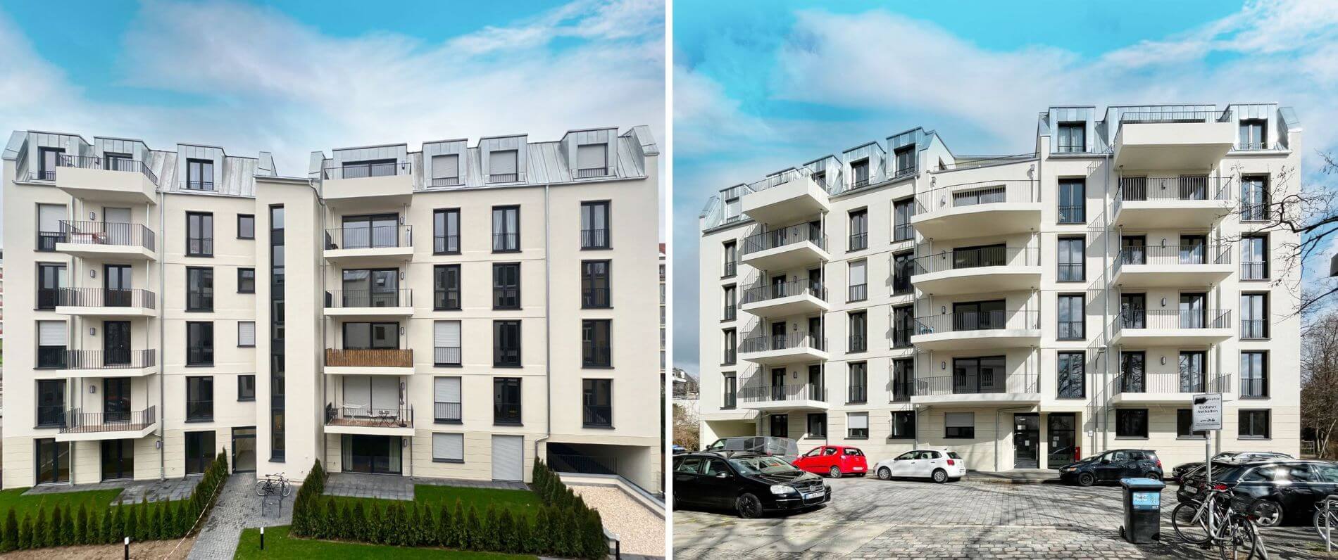 Das Wohnensemble Westside Living in Leipzig ist fertiggestellt.
